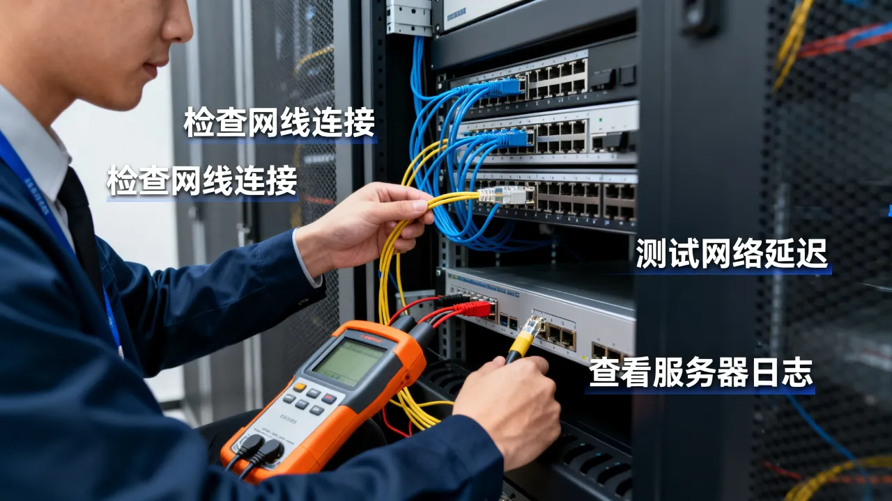 网维服务器经常断网是什么原因，怎么排查解决？