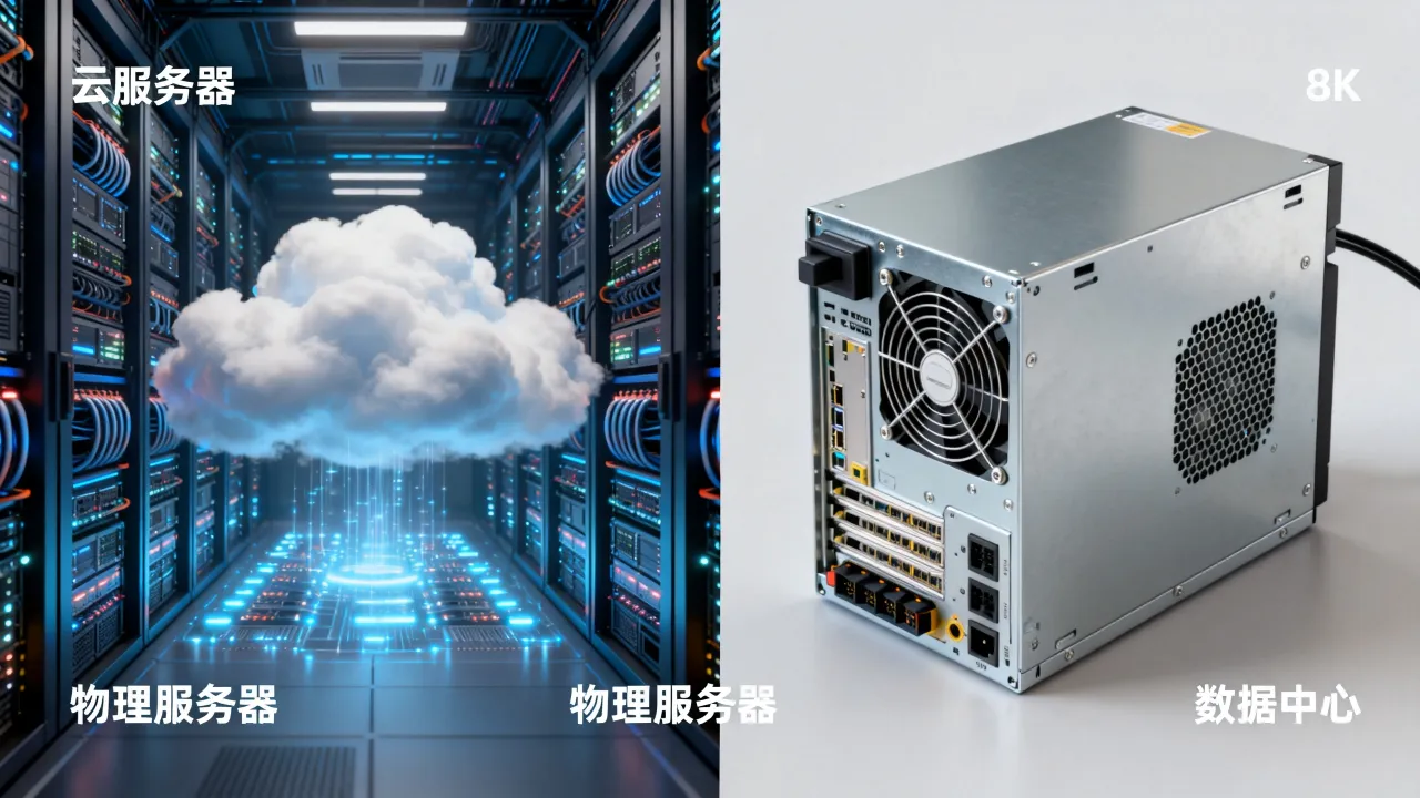 云平台为什么要服务器，云服务器和物理服务器有什么区别？