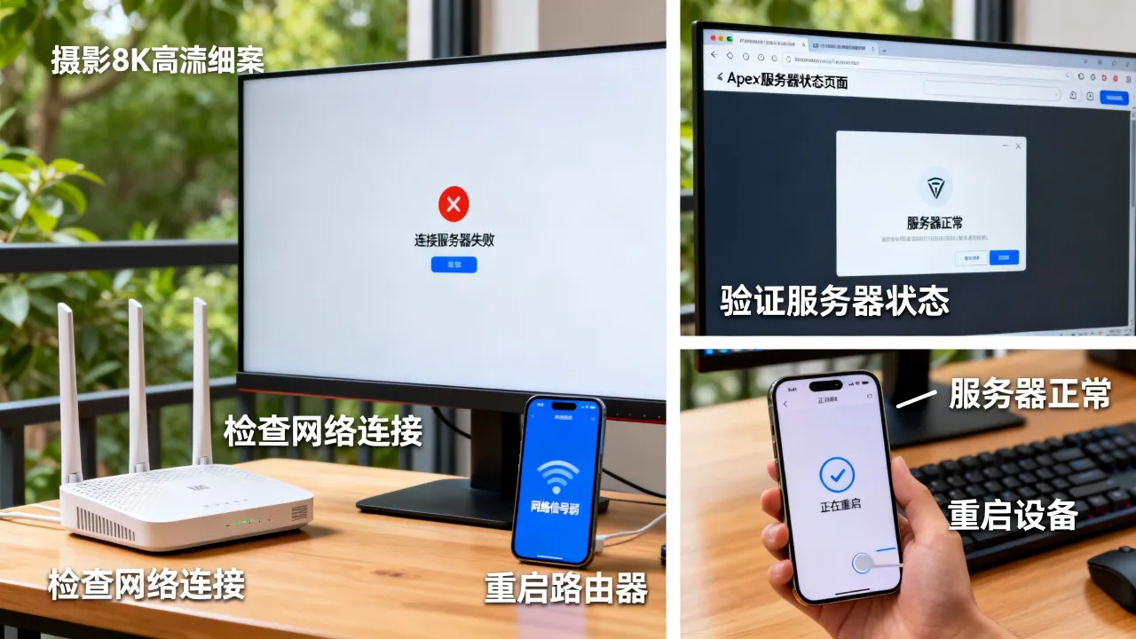 为什么apex链接不上服务器了，apex连接服务器失败怎么解决？
