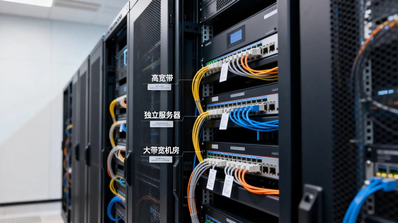 高宽带国内独立服务器怎么选?哪些机房带宽大速度快