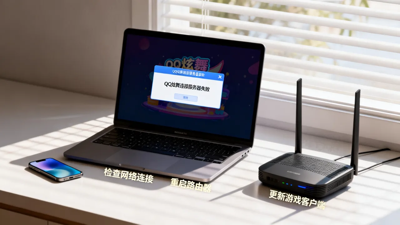 为什么qq炫舞连接不上服务器，qq炫舞一直连接服务器失败怎么办