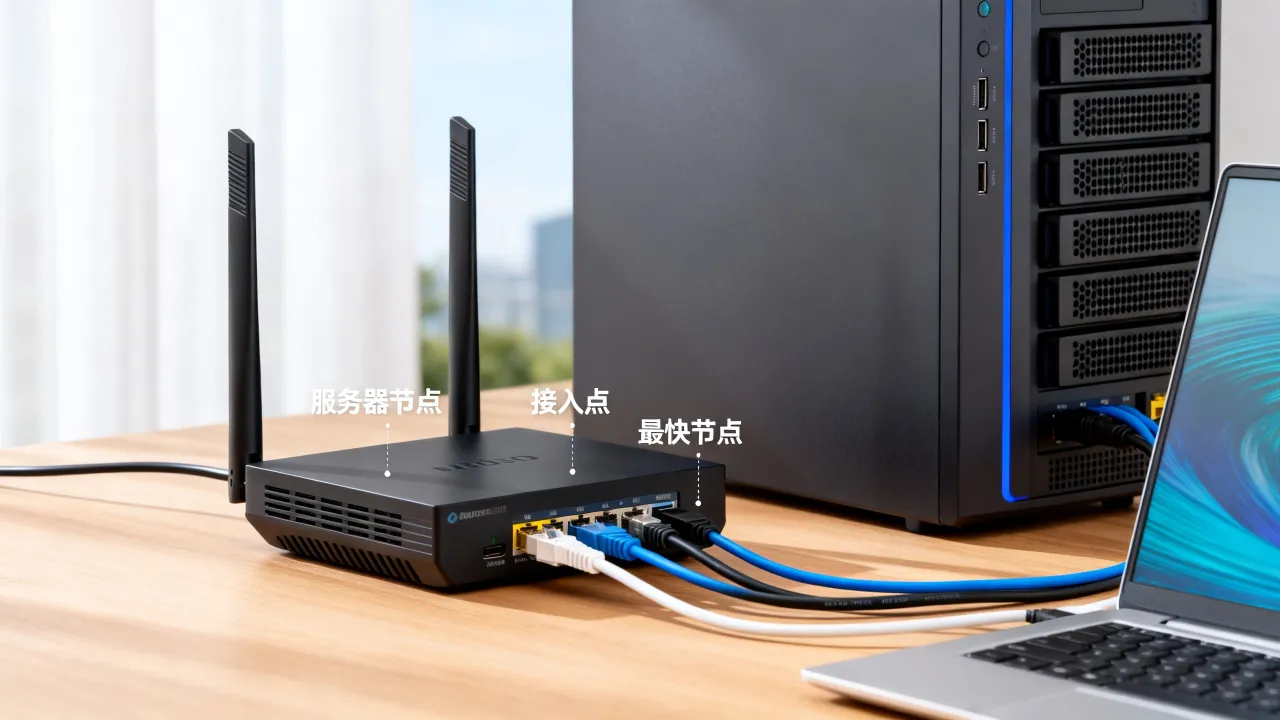 服务器接入点真的能提高网速吗，怎么找到最快的节点？