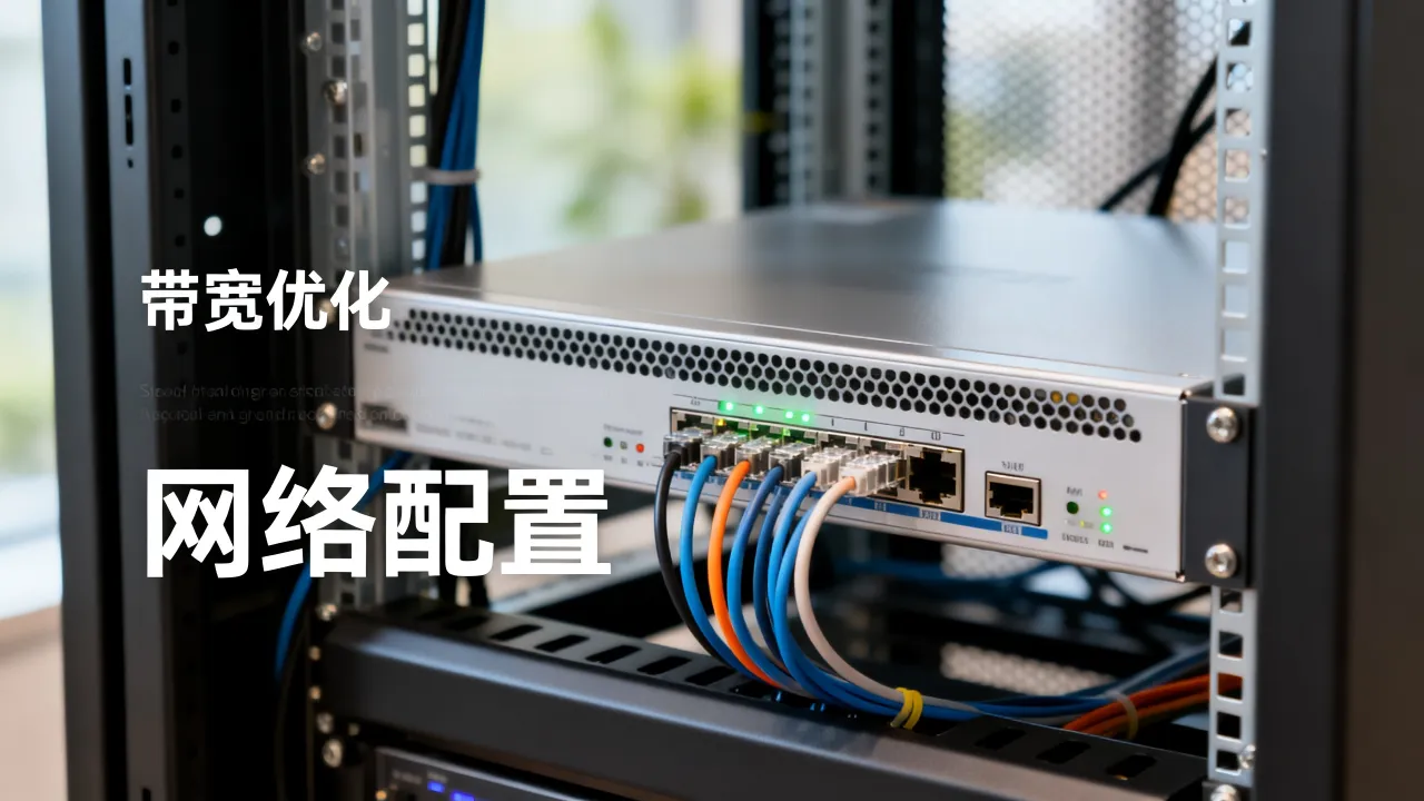 搭建服务器如何优化网速,服务器带宽不够怎么办