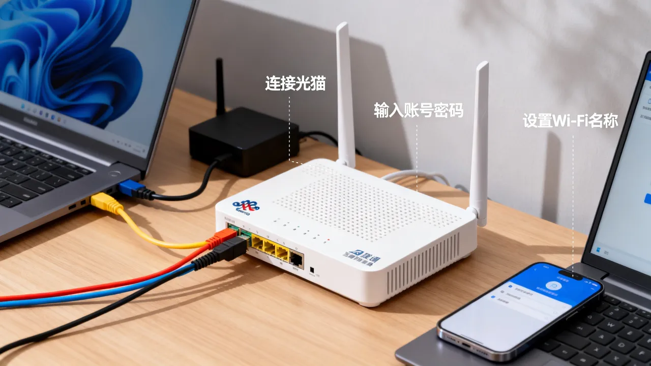 联通自己的宽带服务器是什么，联通宽带服务器怎么设置？