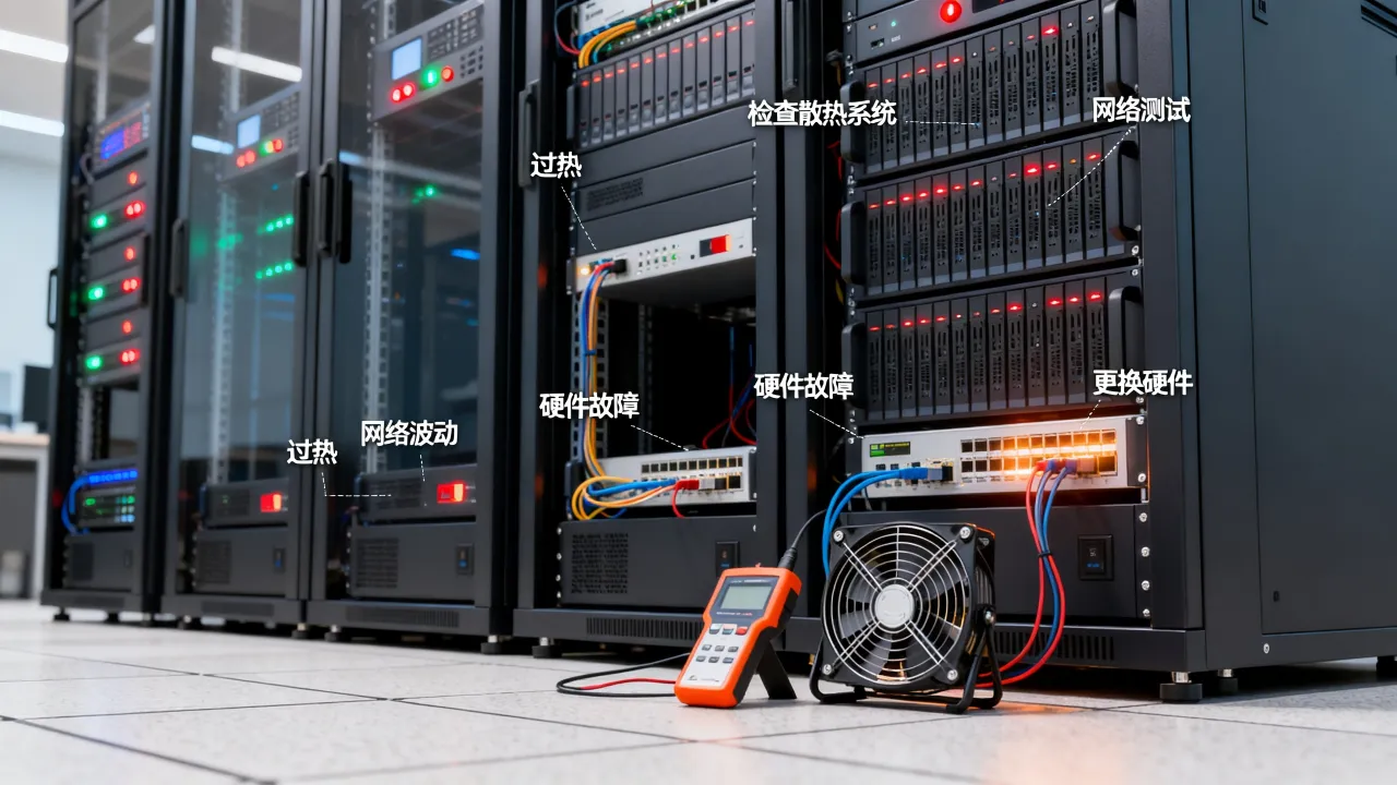 服务器为什么崩?服务器崩溃常见原因和解决办法有哪些?