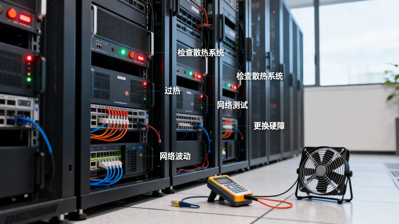 服务器为什么崩？服务器崩溃常见原因和解决办法有哪些？