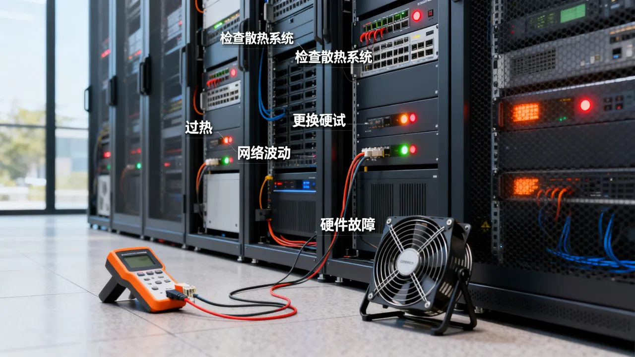 服务器为什么崩？服务器崩溃常见原因和解决办法有哪些？