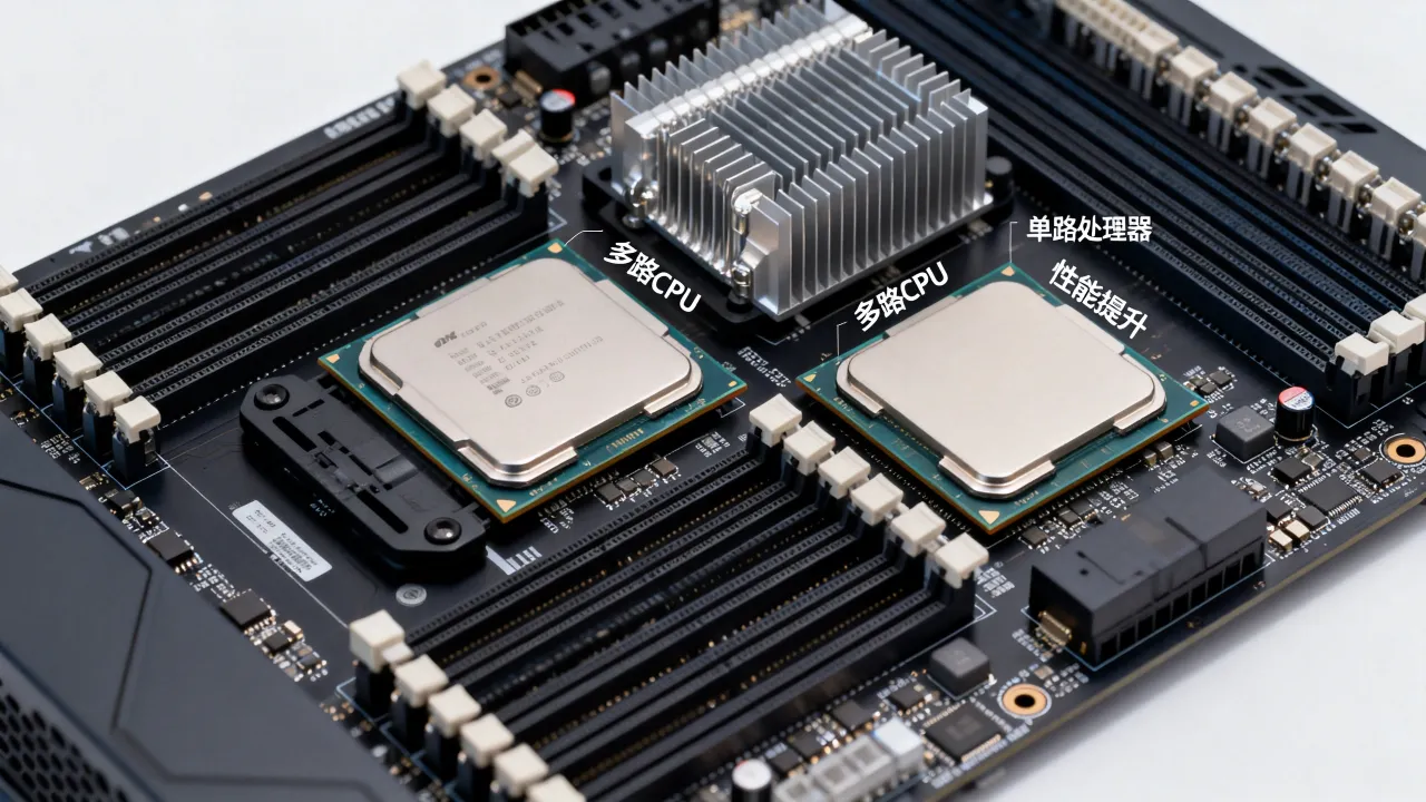 服务器为什么多cpu,多路处理器相对单路性能提升多少 服务器为什么多cpu,多路处理器相对单路性能提升多少