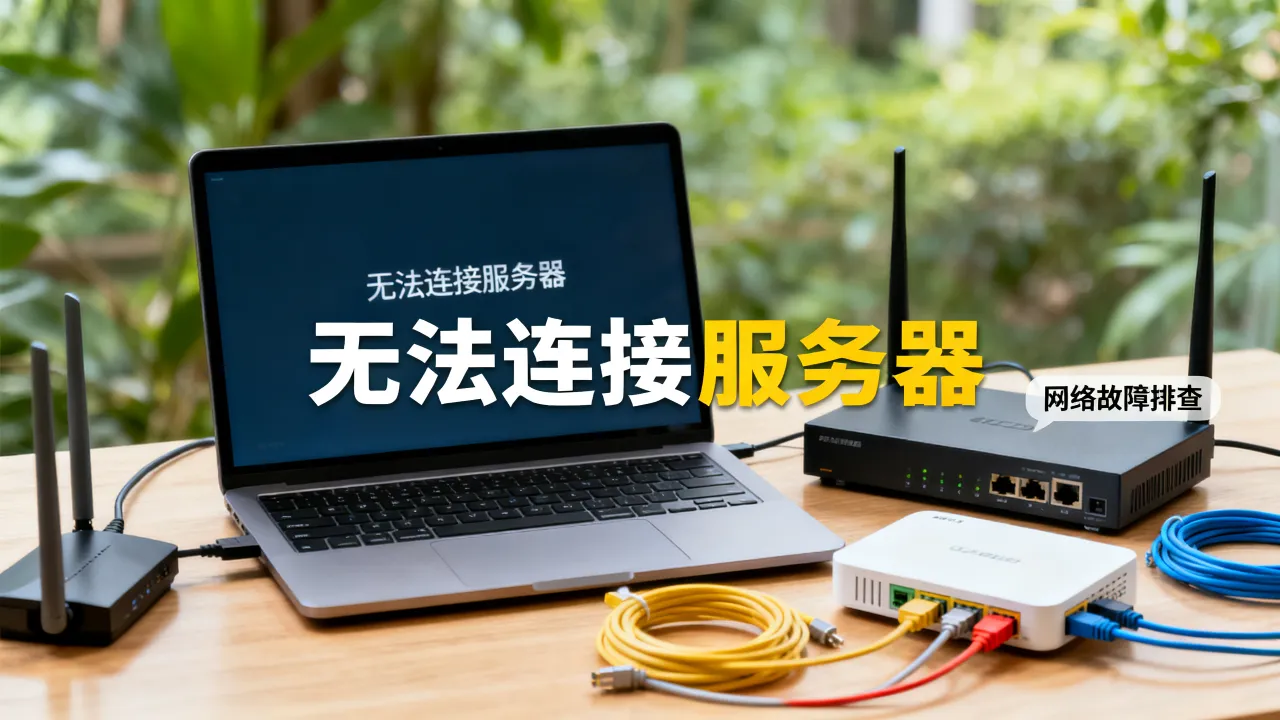 为什么b站显示找不到服务器，是什么原因导致的？