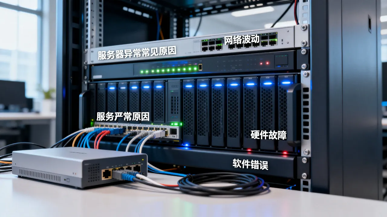 为什么总是服务器异常，服务器异常是什么原因怎么解决