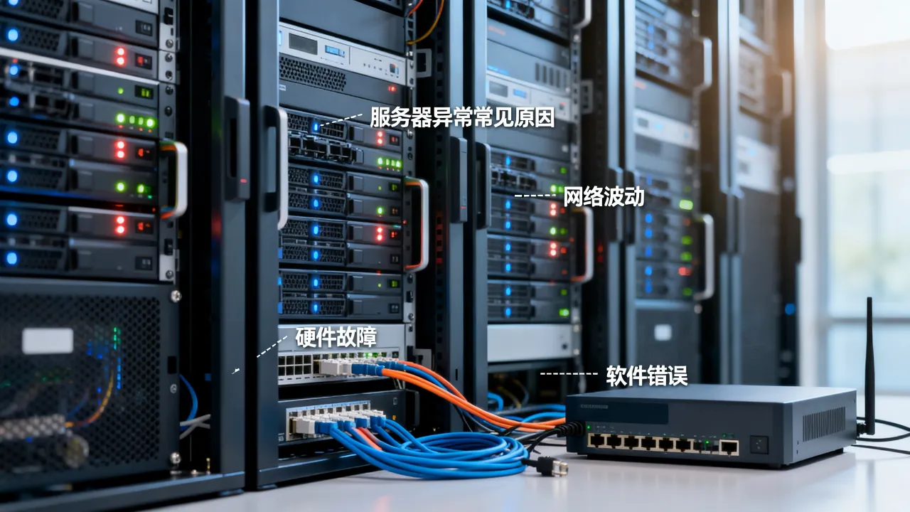 为什么总是服务器异常，服务器异常是什么原因怎么解决