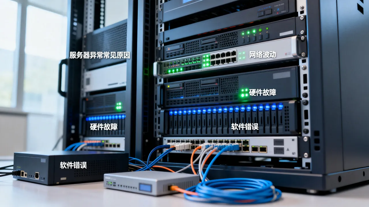 为什么总是服务器异常，服务器异常是什么原因怎么解决