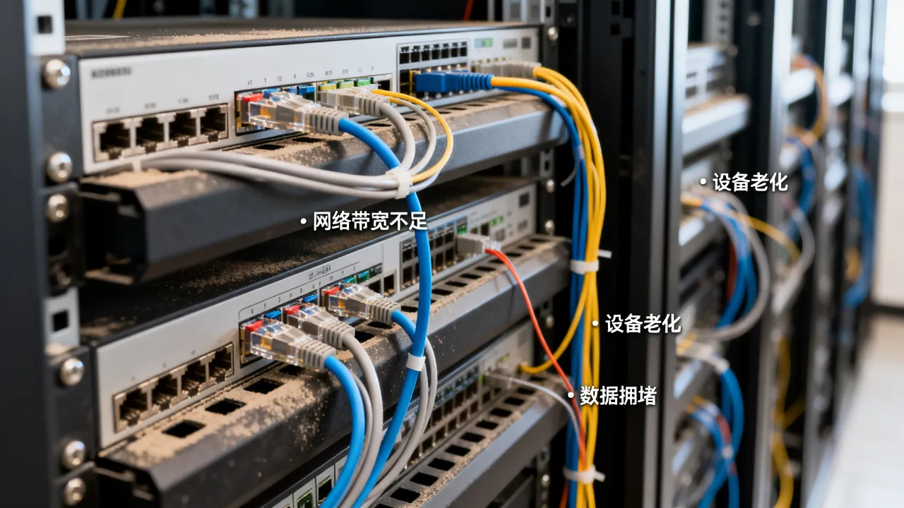 服务器网速越用越慢怎么回事，是什么原因导致的？