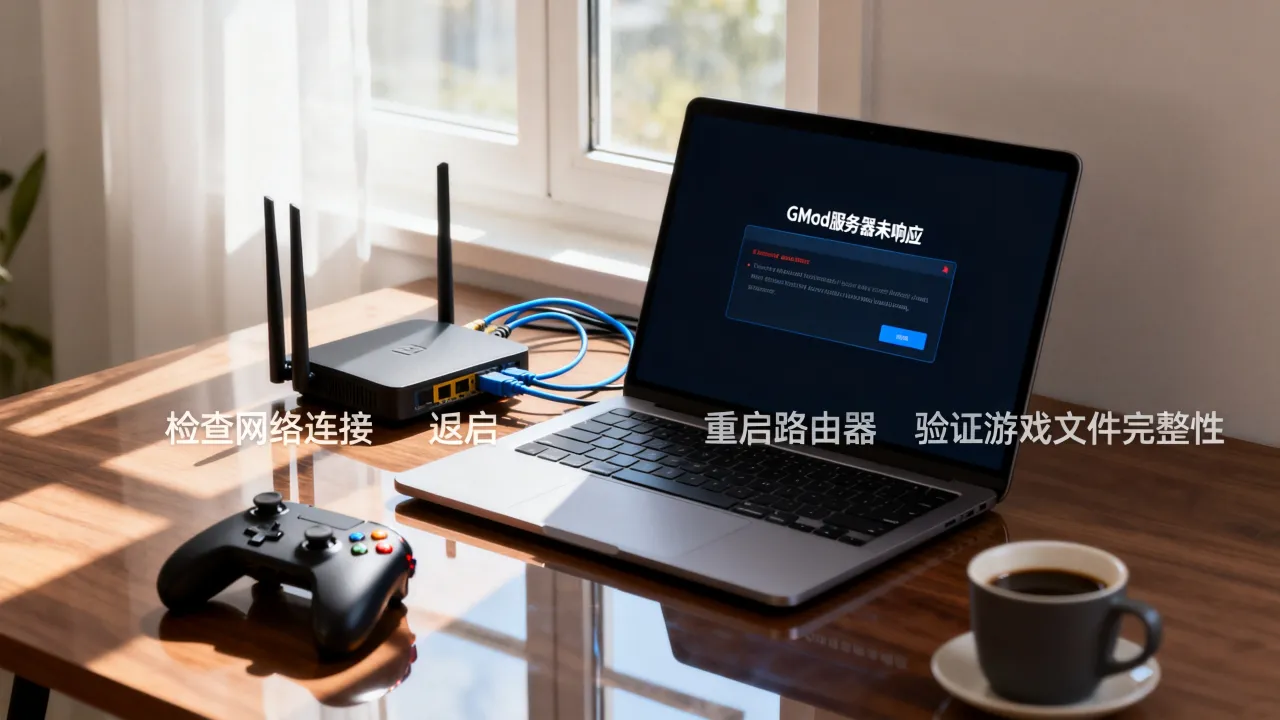 GMod为什么连不进服务器未响应，服务器未响应怎么解决？