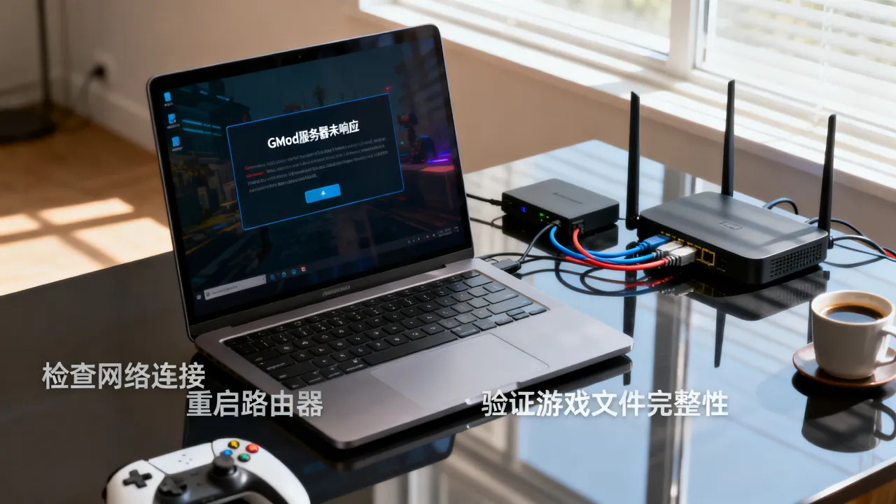 GMod为什么连不进服务器未响应，服务器未响应怎么解决？