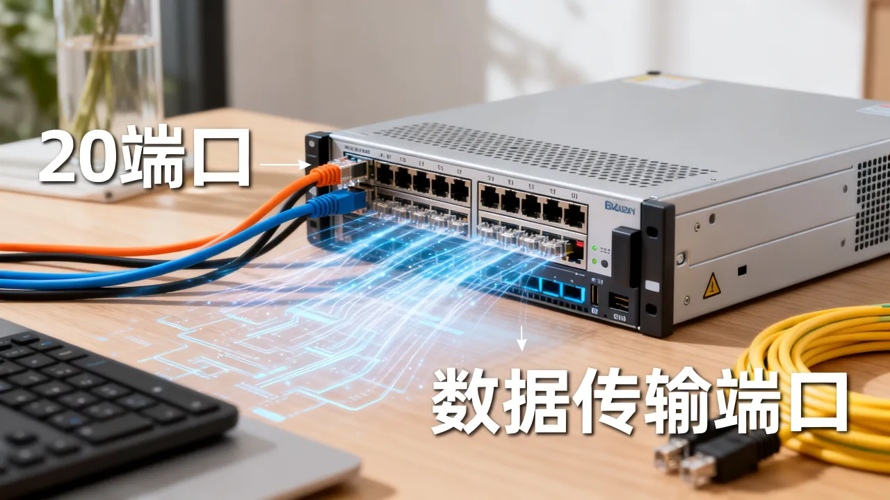 ftp服务器为什么不用20端口？FTP数据传输端口号是什么