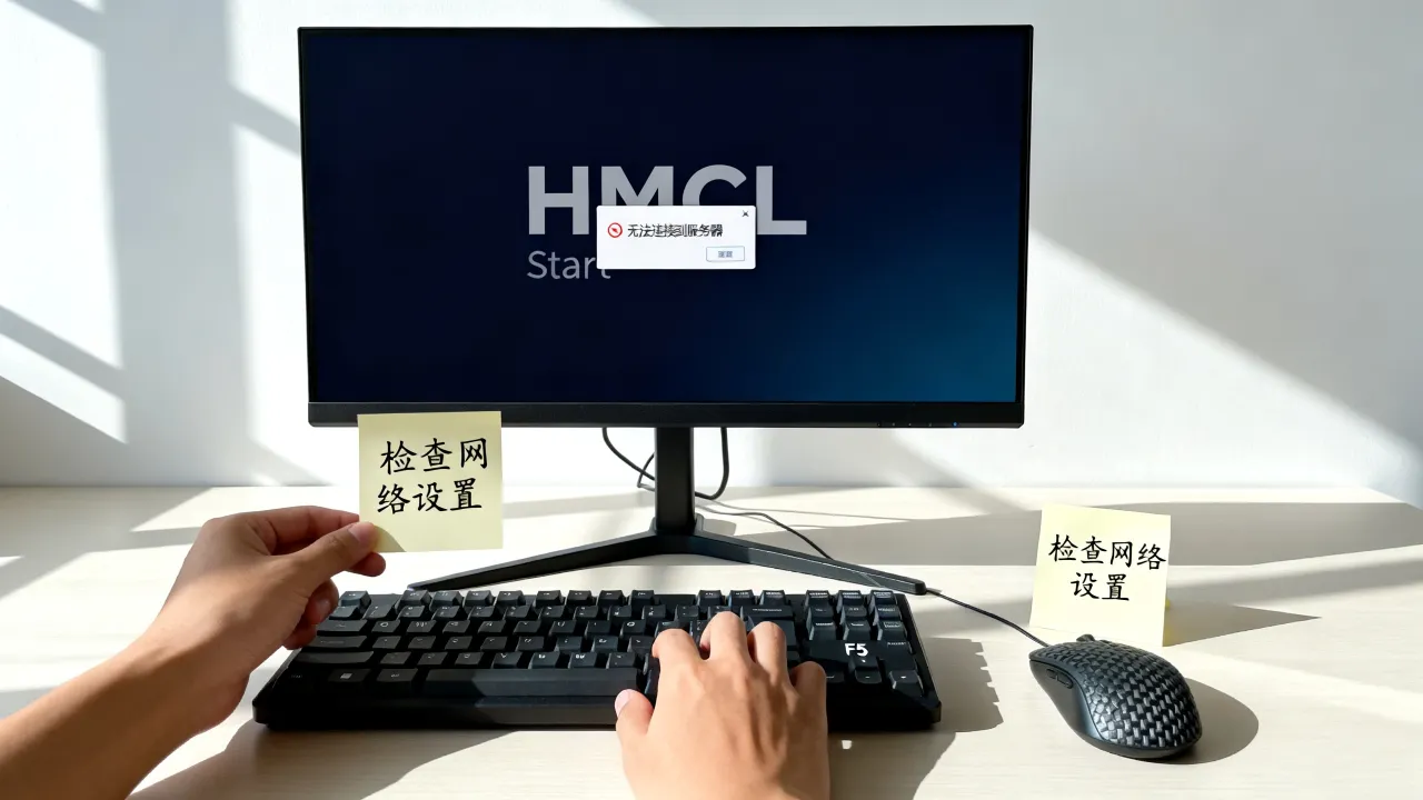 HMCL为什么进不去服务器，进不去服务器怎么解决？