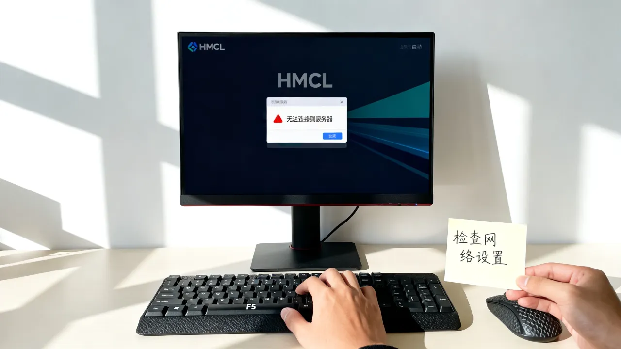 HMCL为什么进不去服务器，进不去服务器怎么解决？