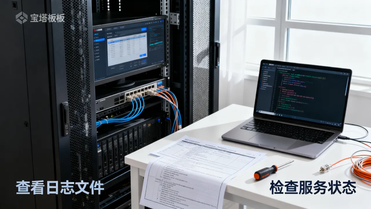 宝塔面板服务器运维常见错误解决，宝塔面板无法启动怎么排查