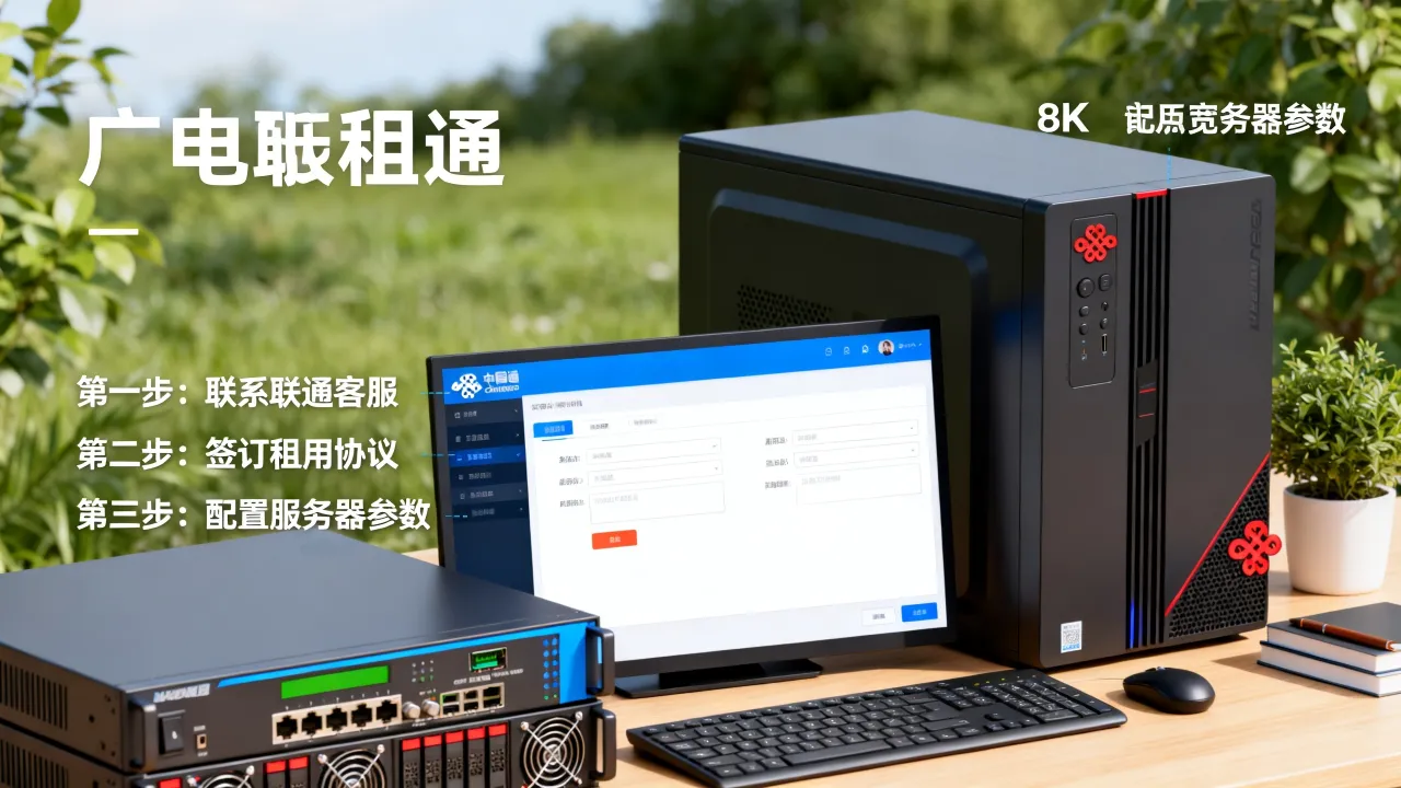 广电宽带能不能租联通服务器，广电宽带租联通服务器怎么操作