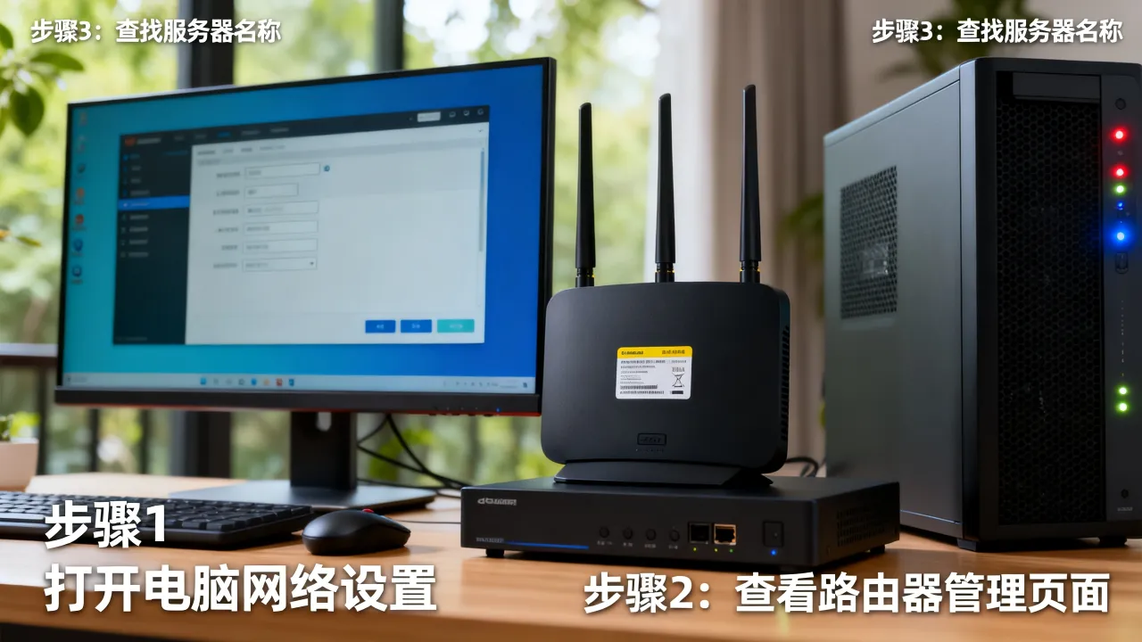 长城宽带网络服务器名是什么，长城宽带服务器名称怎么查看