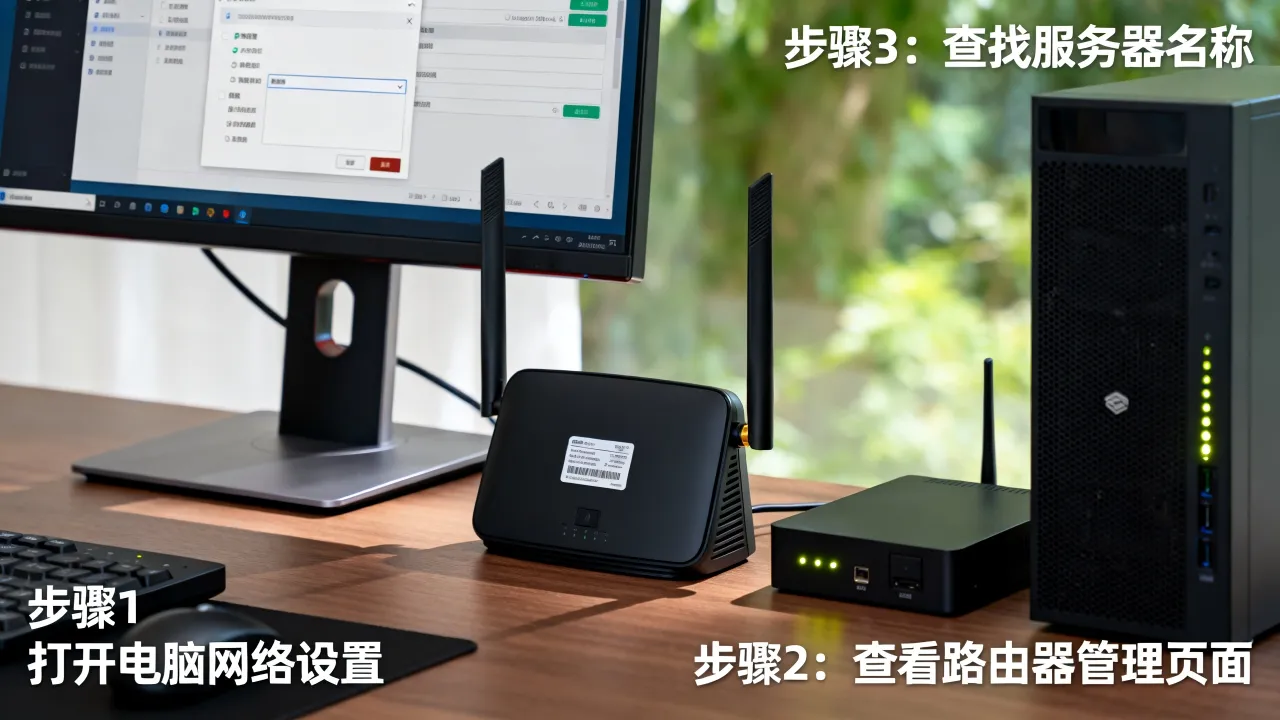 长城宽带网络服务器名是什么，长城宽带服务器名称怎么查看