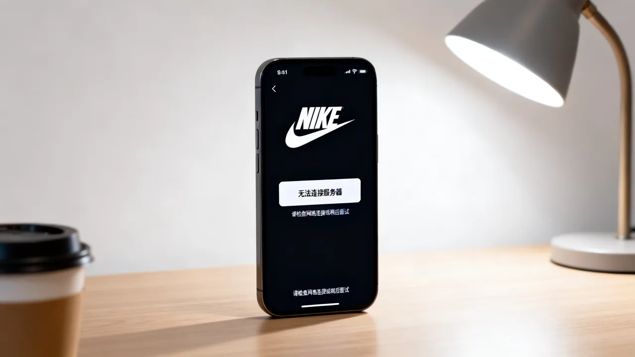 为什么nike账户无法连接服务器，一直登录不上是怎么回事？