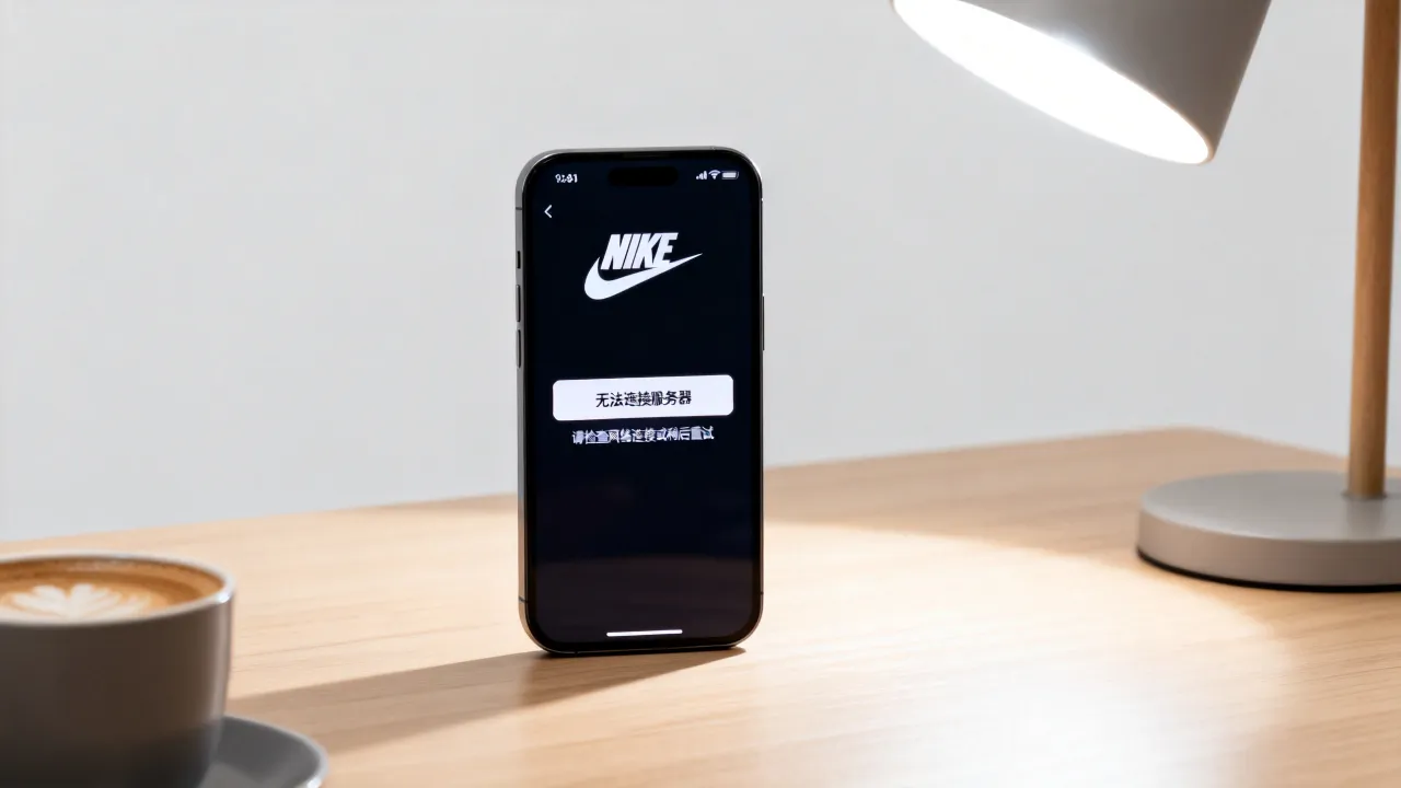 为什么nike账户无法连接服务器，一直登录不上是怎么回事？