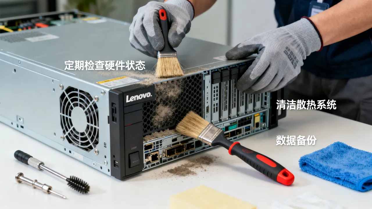 长春联想服务器维保怎么做？有哪些注意事项？