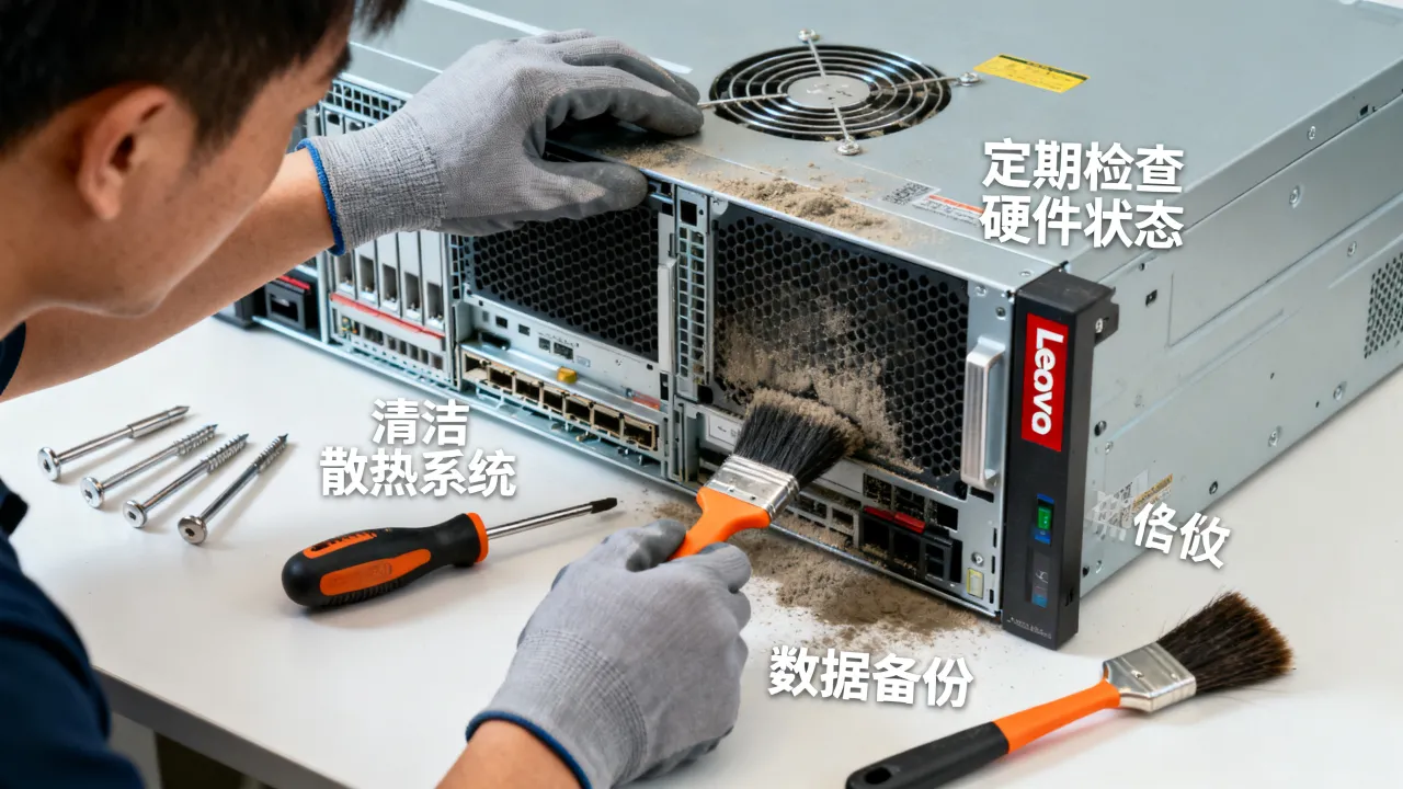长春联想服务器维保怎么做？有哪些注意事项？