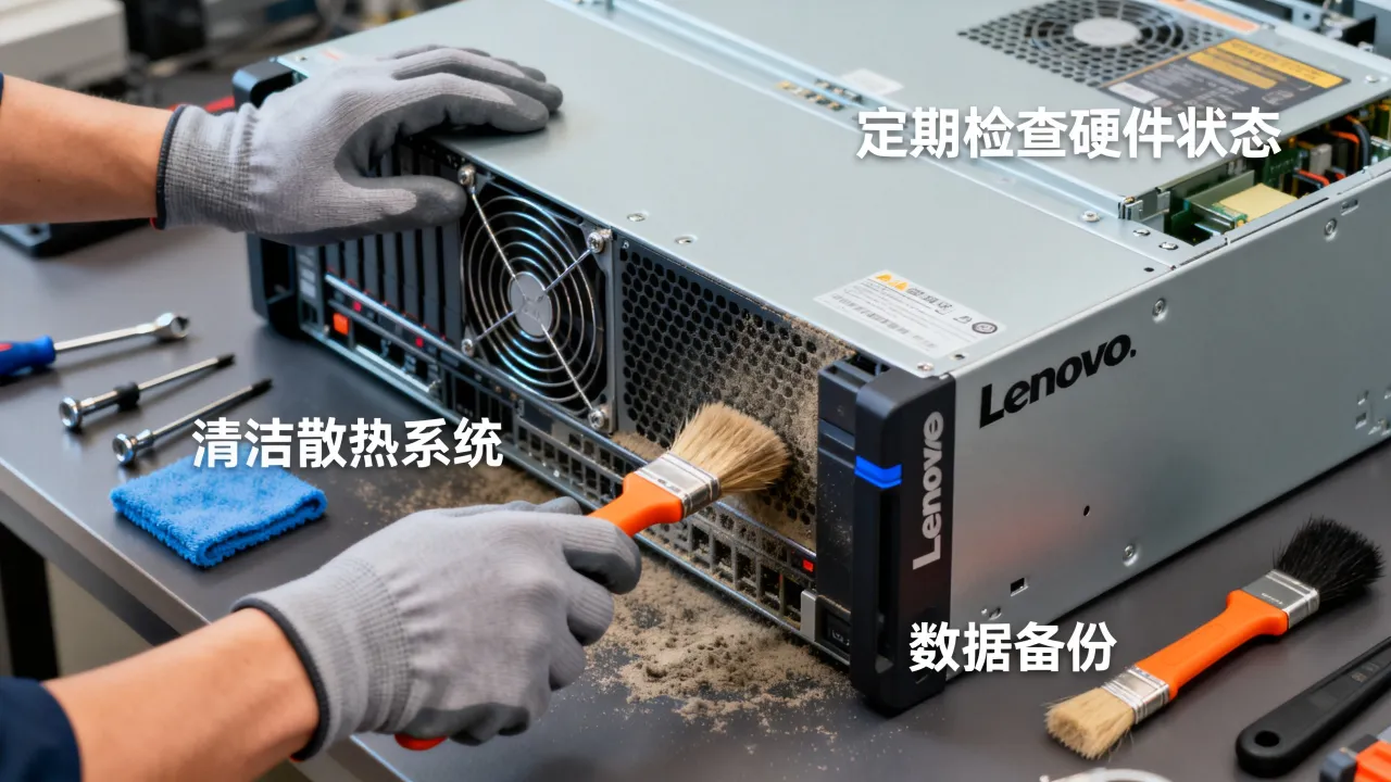 长春联想服务器维保怎么做？有哪些注意事项？