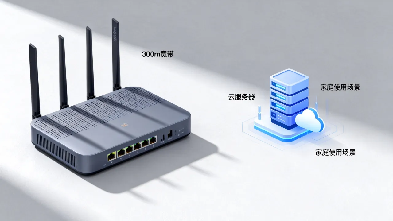 家庭300m宽带和云服务器哪个好？宽带够用吗？