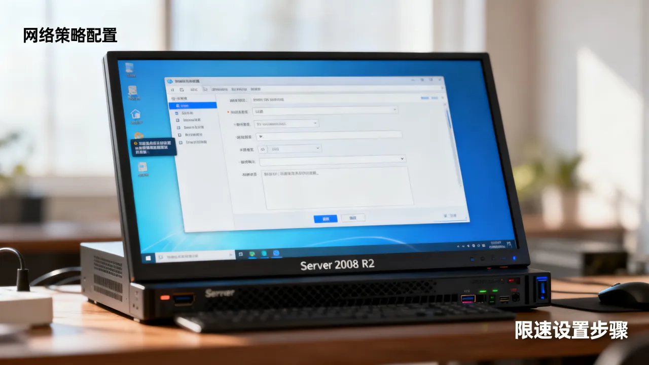 Server 2008 R2怎么限制网速？2008r2如何限速