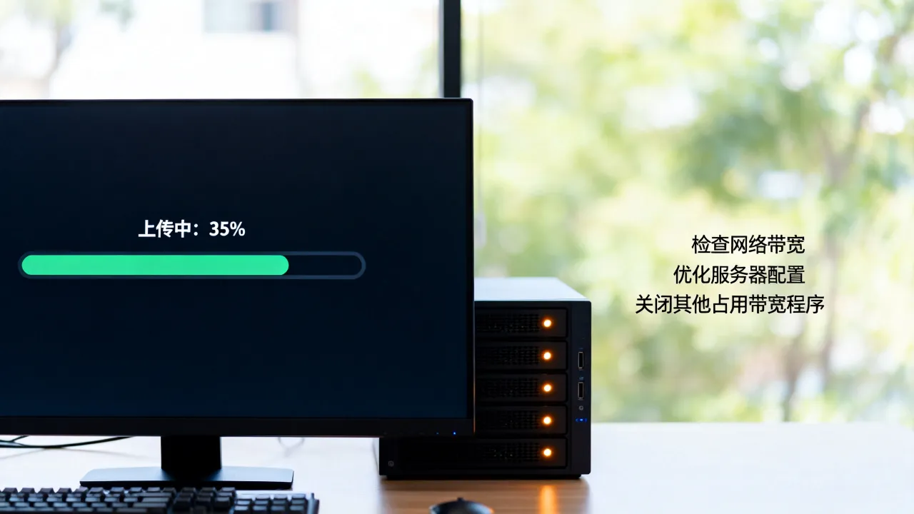 FTP上传文件到服务器网速慢怎么办，上传速度慢如何解决？