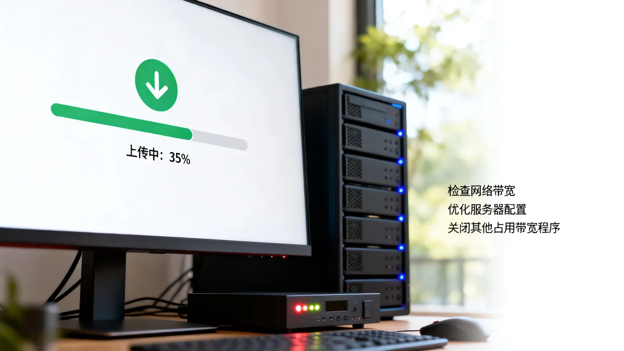 FTP上传文件到服务器网速慢怎么办，上传速度慢如何解决？