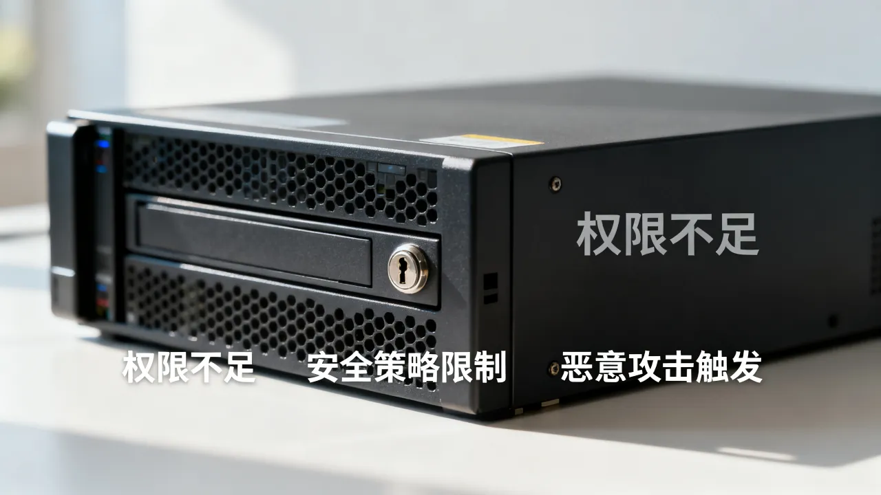 服务器为什么被锁，服务器被锁的常见原因有哪些？
