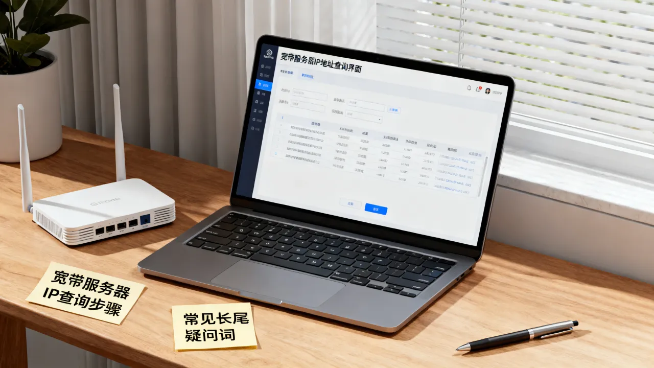 宽带服务器IP地址怎么查？长尾疑问词有哪些