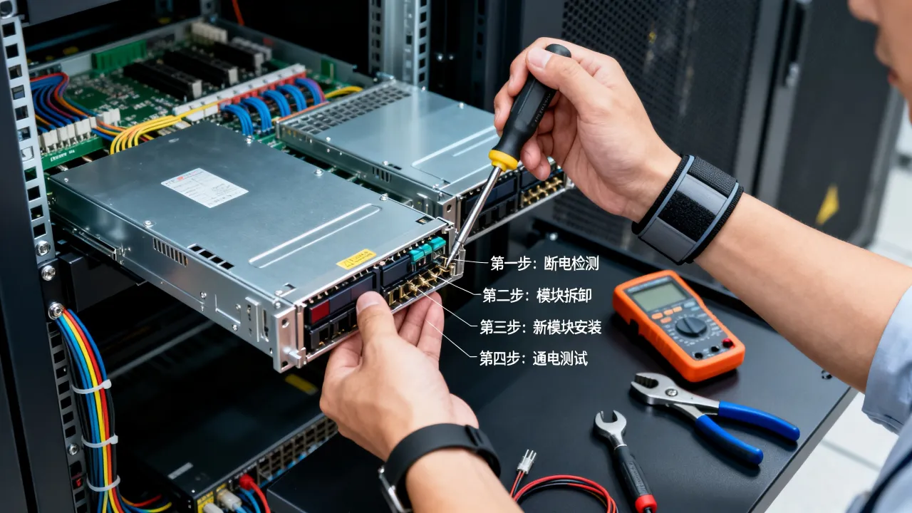 服务器模块更换复杂吗，IDC机房运维故障处理步骤