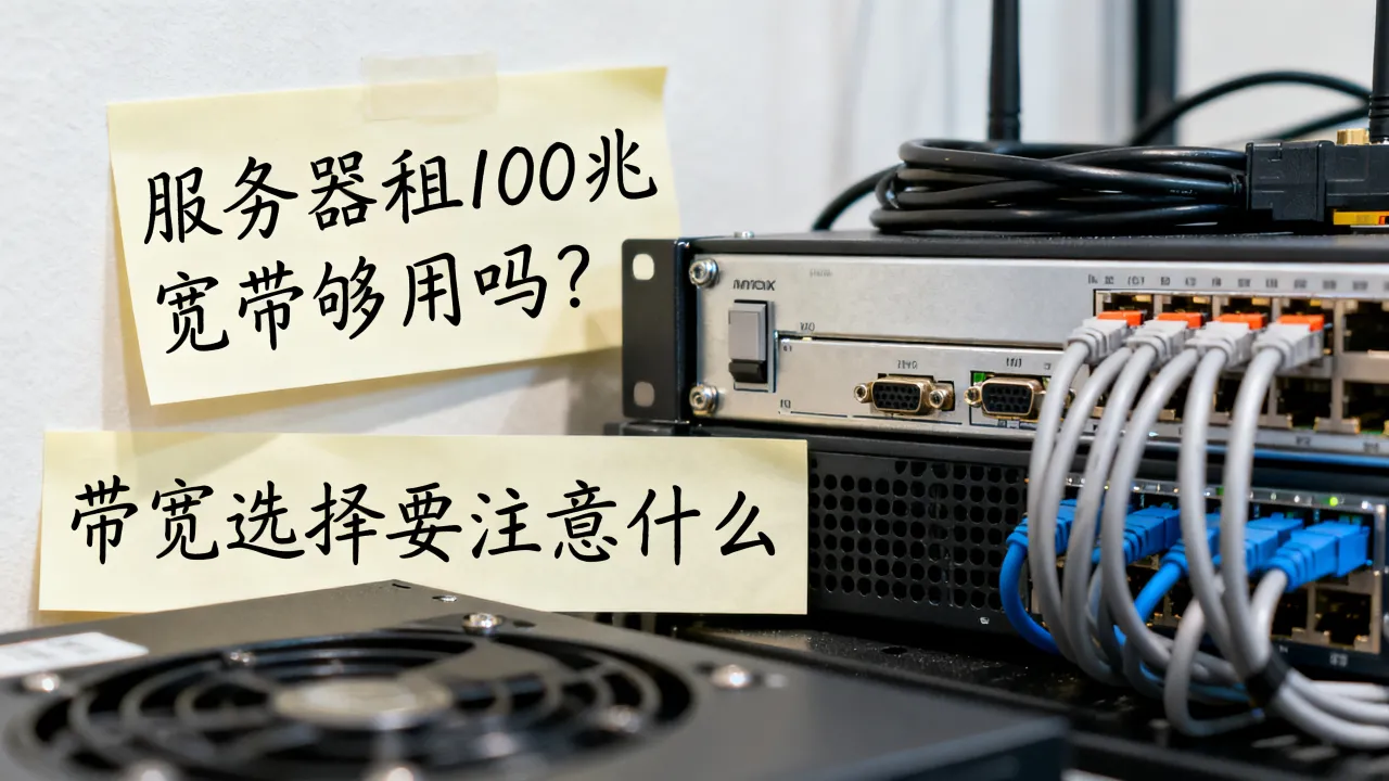 服务器租100兆宽带够用吗？带宽选择要注意什么