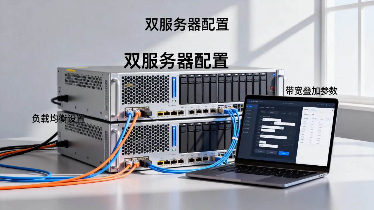 双服务器如何叠加网速？，双服务器叠加网速的设置技巧有哪些