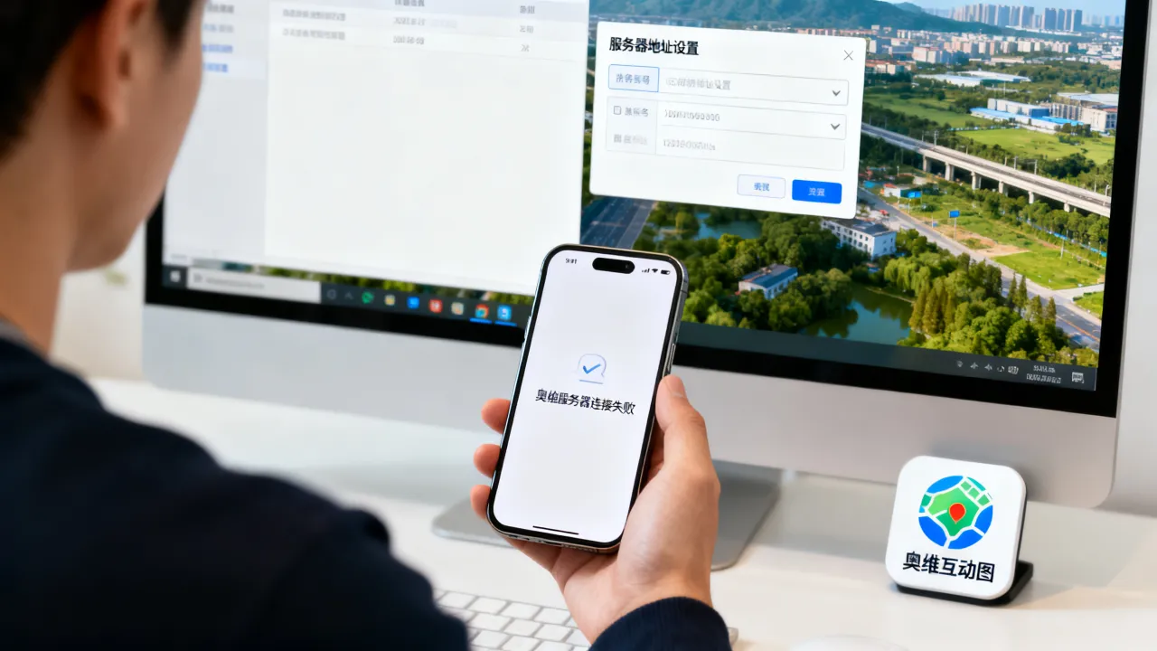 奥维的服务器为什么连不上？奥维互动地图服务器地址怎么设置