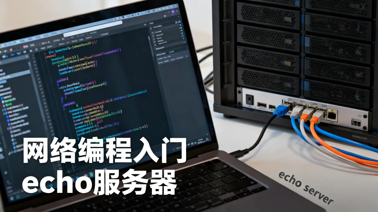 为什么入门都是echo服务器，学习网络编程必写的第一个程序是什么
