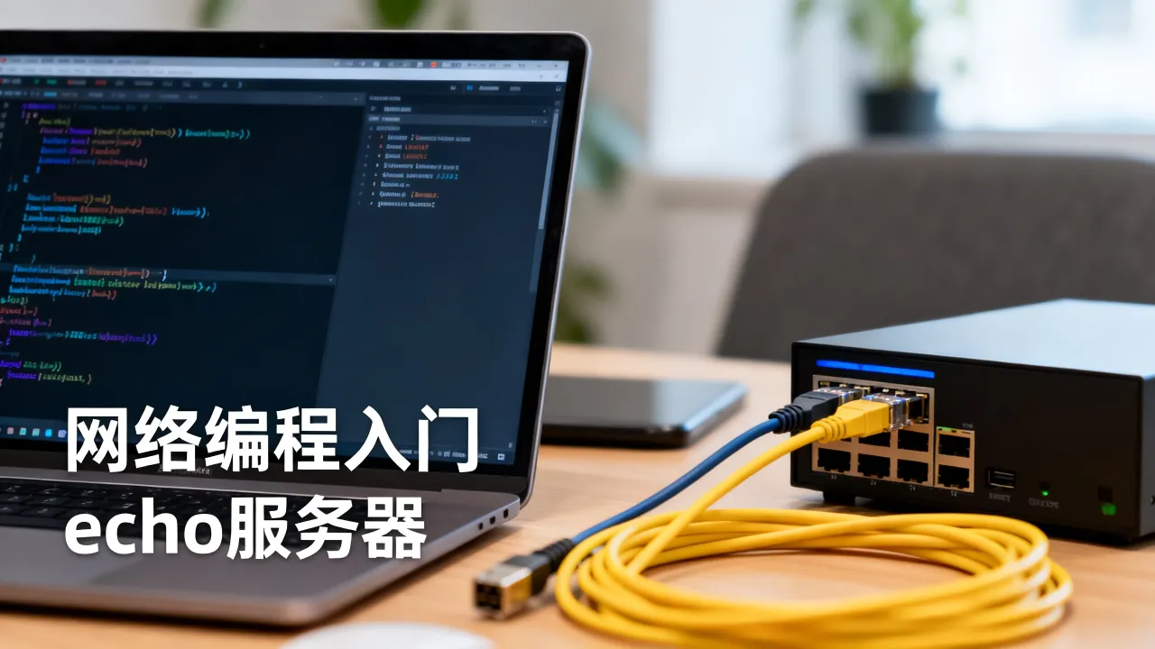 为什么入门都是echo服务器，学习网络编程必写的第一个程序是什么