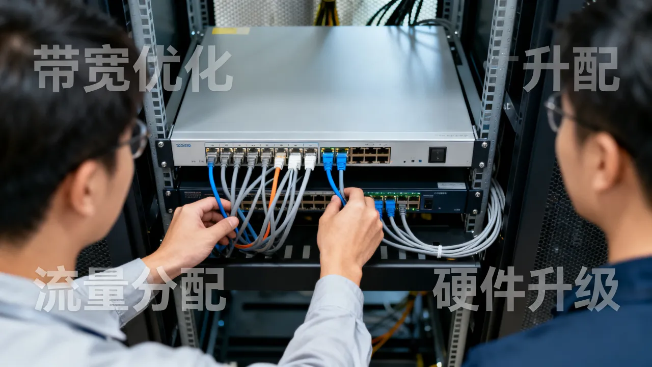 服务器宽带流量不够怎么办，如何解决服务器带宽不足问题？