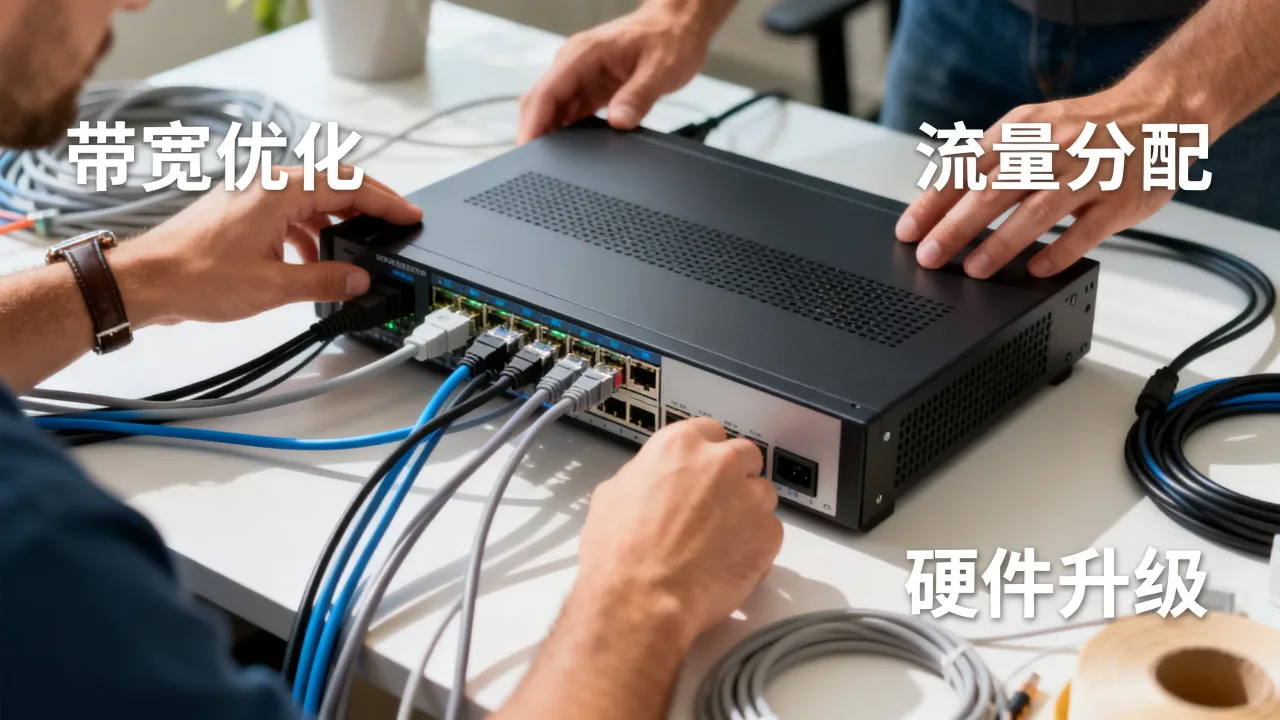 服务器宽带流量不够怎么办，如何解决服务器带宽不足问题？