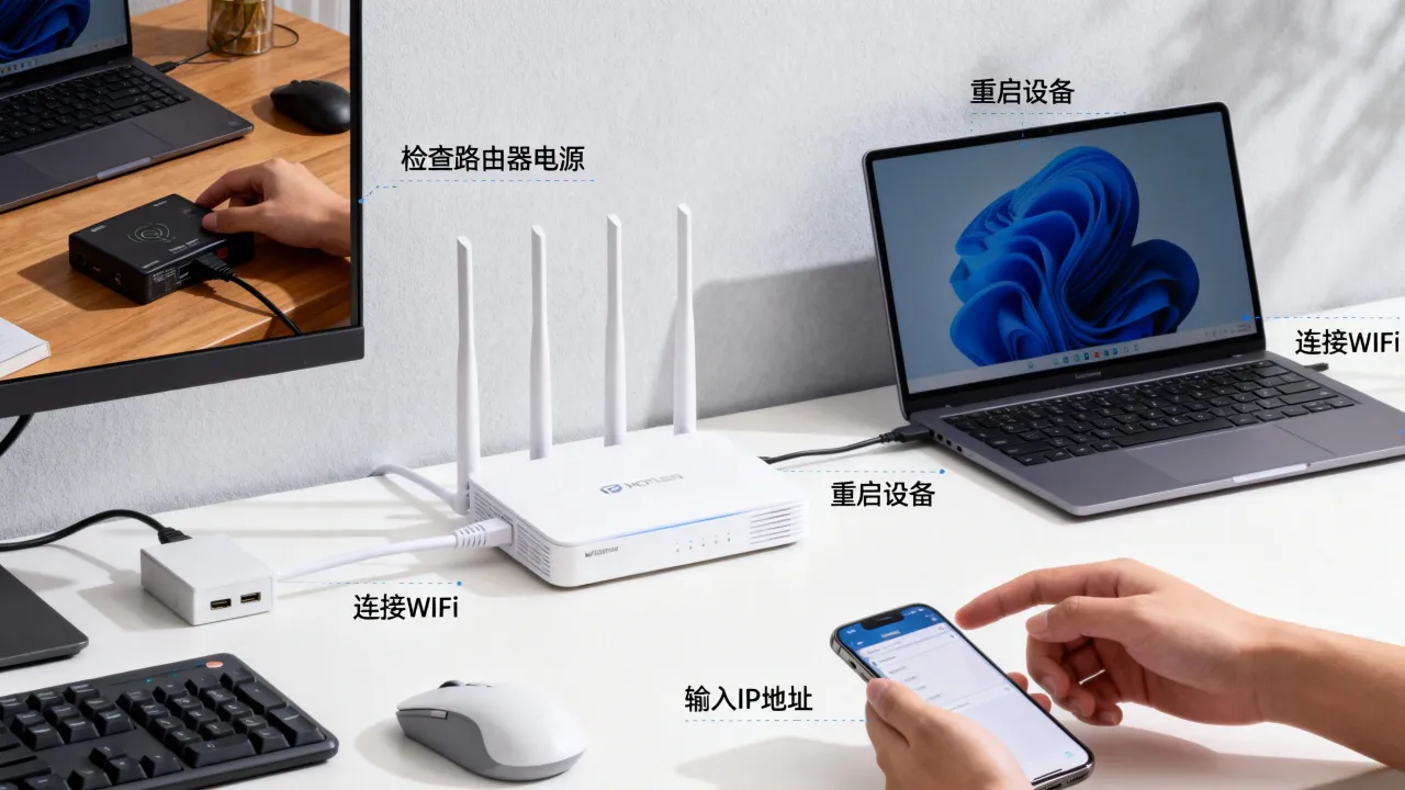 wifi宽带登录服务器无响应怎么办？，路由器登录页面打不开的解决技巧