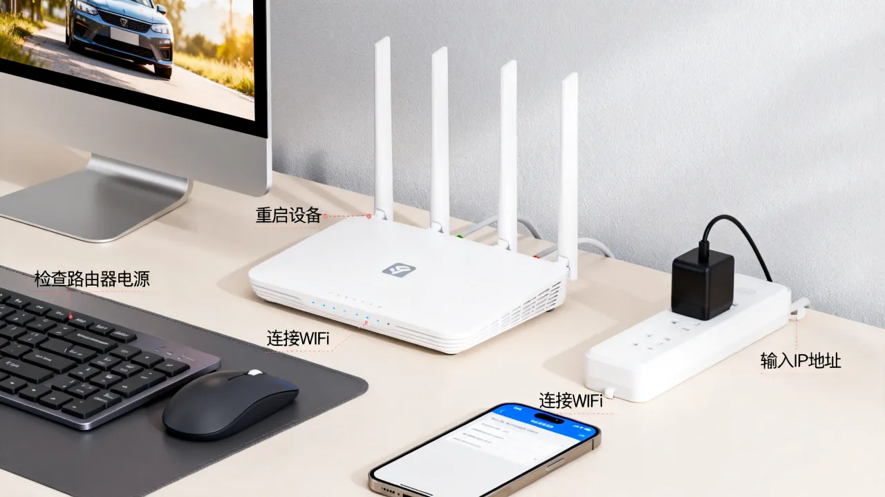 wifi宽带登录服务器无响应怎么办？，路由器登录页面打不开的解决技巧