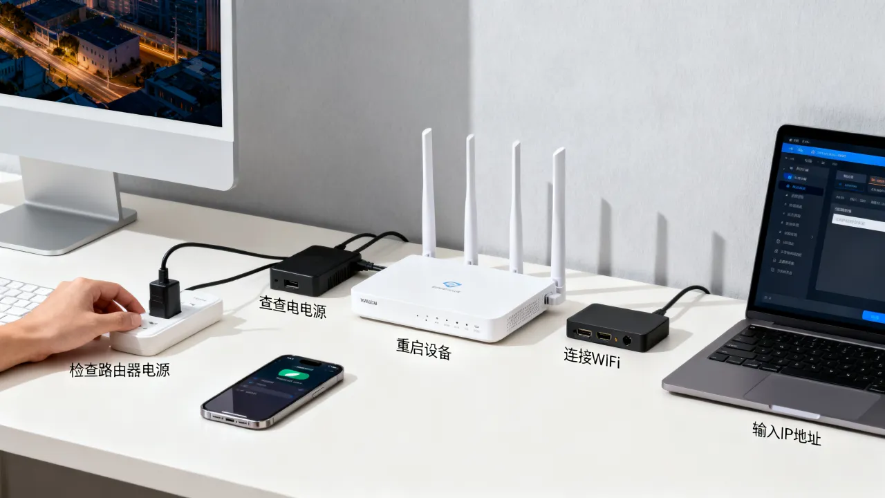 wifi宽带登录服务器无响应怎么办？，路由器登录页面打不开的解决技巧