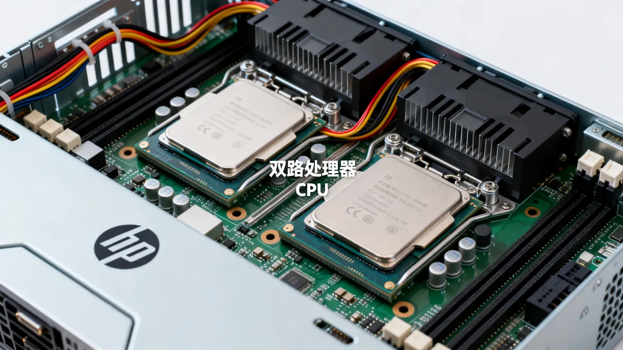 惠普服务器为什么有两个cpu，双路处理器性能提升大吗