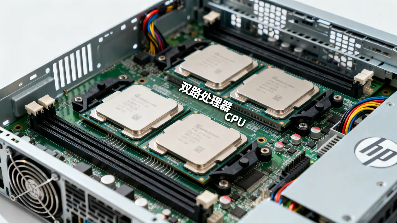 惠普服务器为什么有两个cpu,双路处理器性能提升大吗 惠普服务器为什么有两个cpu,双路处理器性能提升大吗
